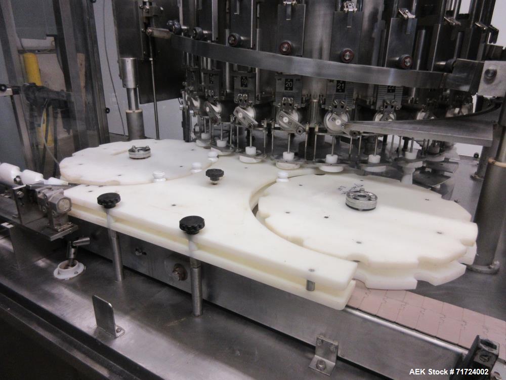 Used Mrm (Cozzoli) RPF-24 Head Rotary Piston Filler