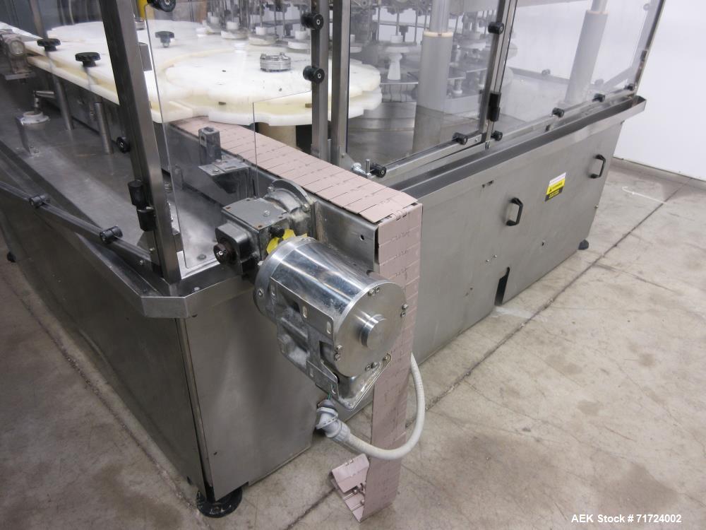 Used Mrm (Cozzoli) RPF-24 Head Rotary Piston Filler