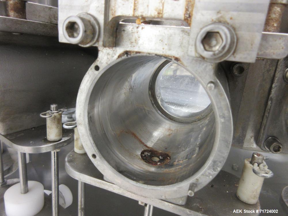 Used Mrm (Cozzoli) RPF-24 Head Rotary Piston Filler