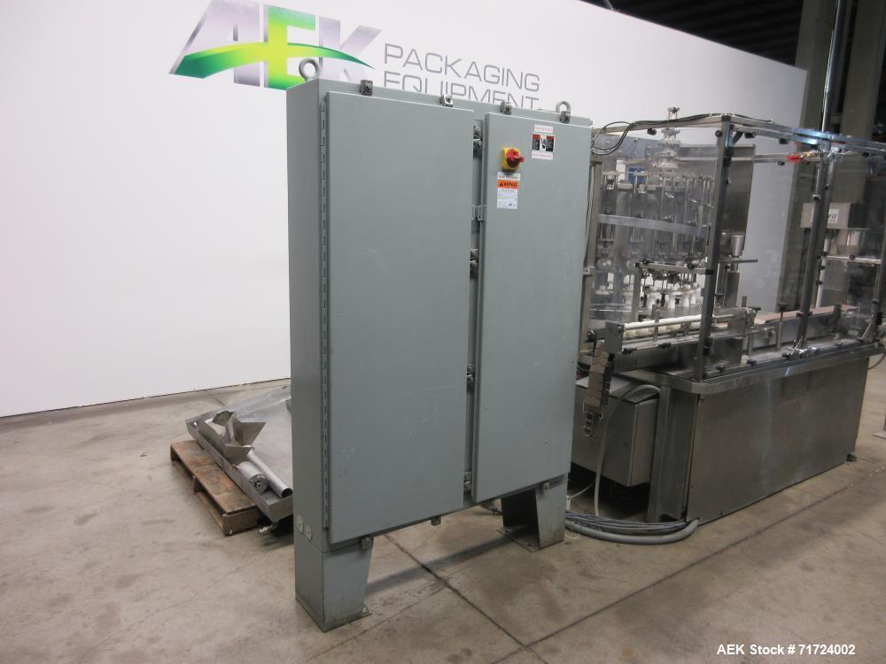 Used Mrm (Cozzoli) RPF-24 Head Rotary Piston Filler