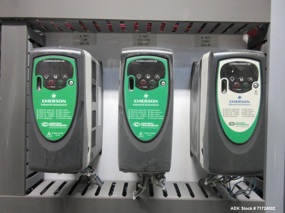Used Mrm (Cozzoli) RPF-24 Head Rotary Piston Filler
