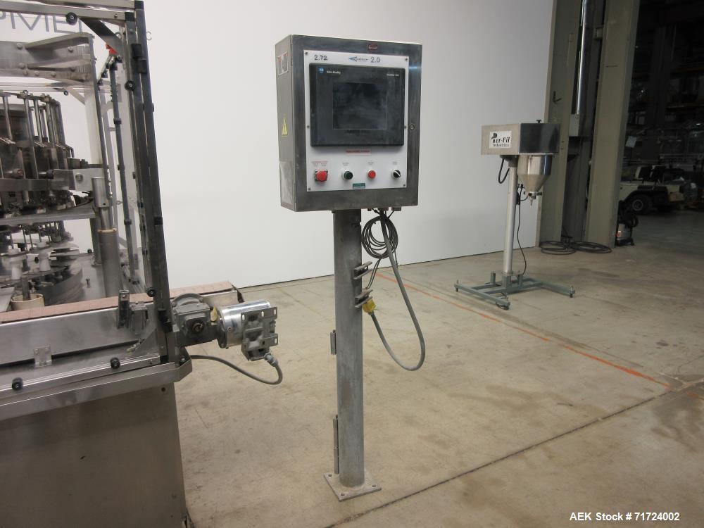 Used Mrm (Cozzoli) RPF-24 Head Rotary Piston Filler