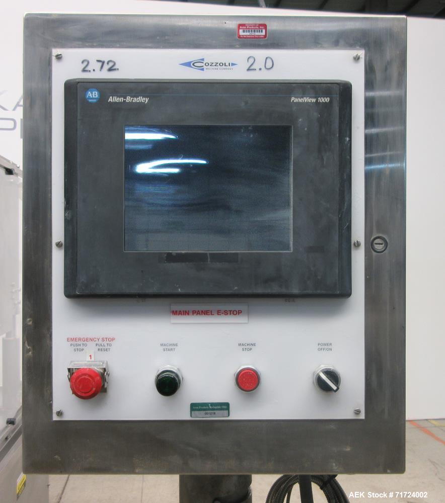 Used Mrm (Cozzoli) RPF-24 Head Rotary Piston Filler