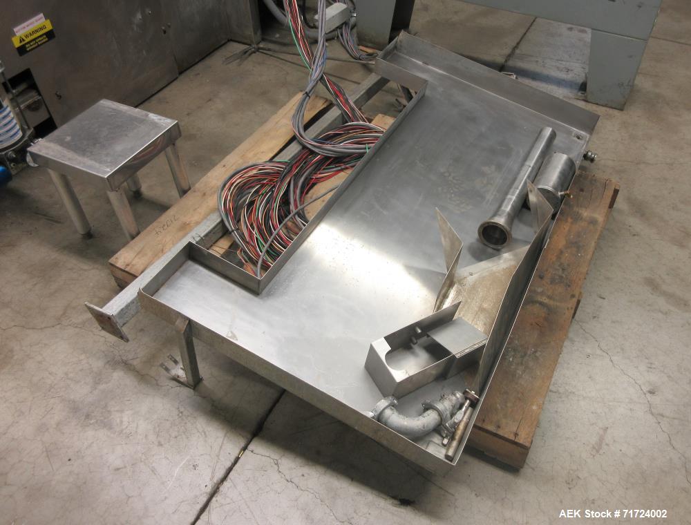 Used Mrm (Cozzoli) RPF-24 Head Rotary Piston Filler