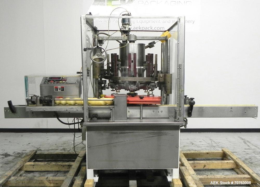 Used MRM Elgin Model RPF-8 Rotary Piston Filler
