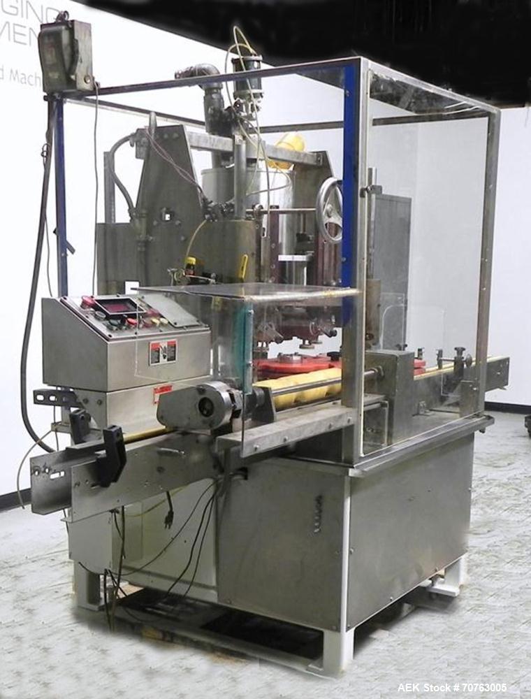 Used MRM Elgin Model RPF-8 Rotary Piston Filler