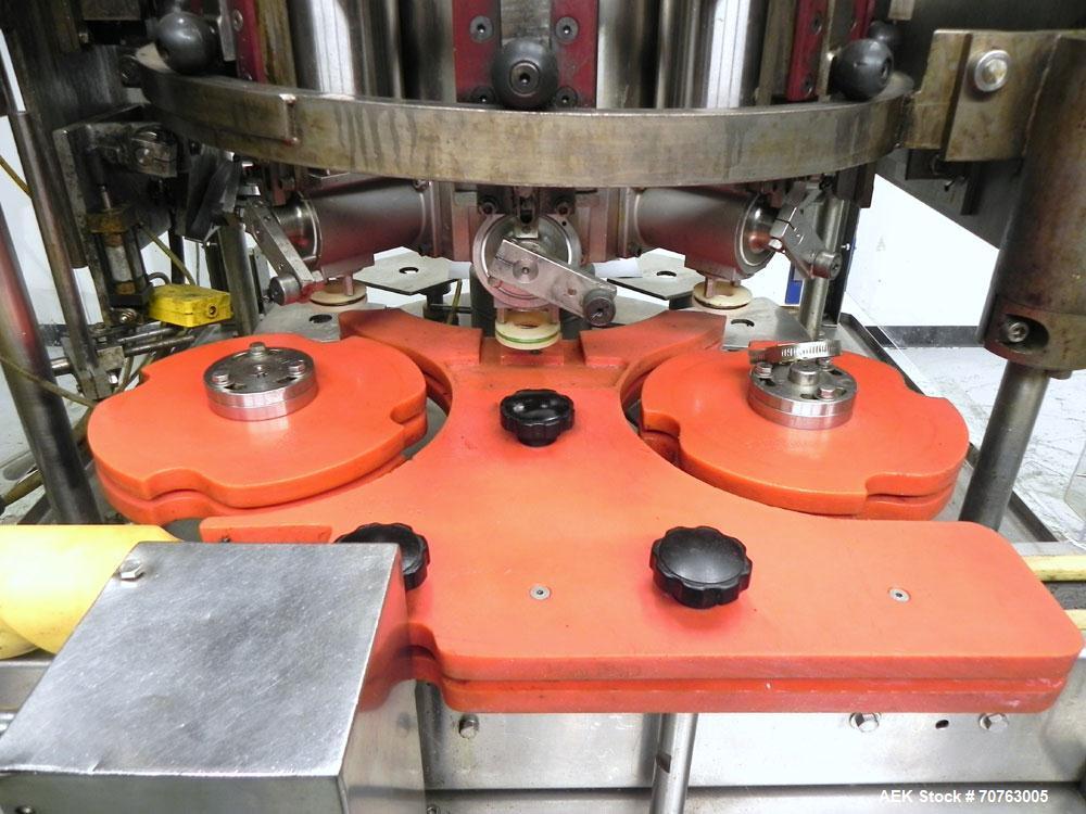 Used MRM Elgin Model RPF-8 Rotary Piston Filler