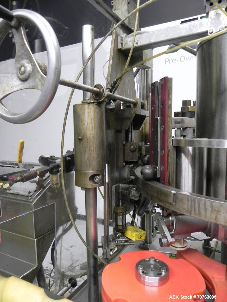 Used MRM Elgin Model RPF-8 Rotary Piston Filler