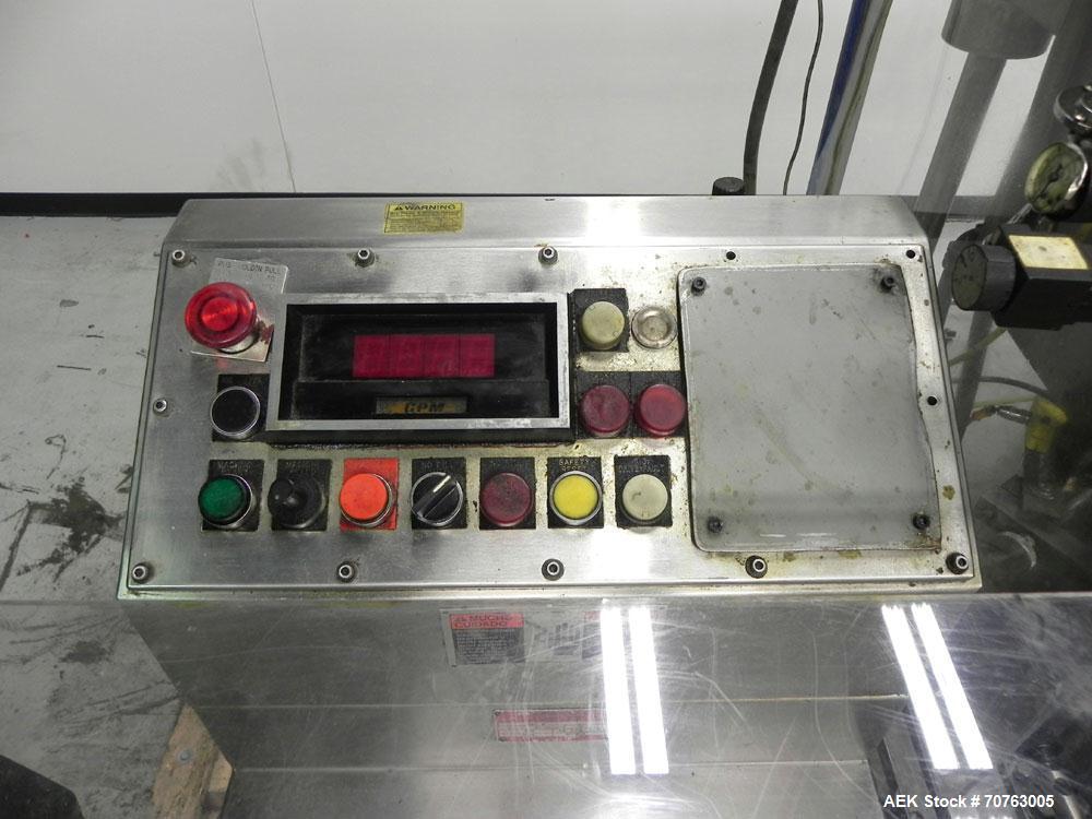 Used MRM Elgin Model RPF-8 Rotary Piston Filler