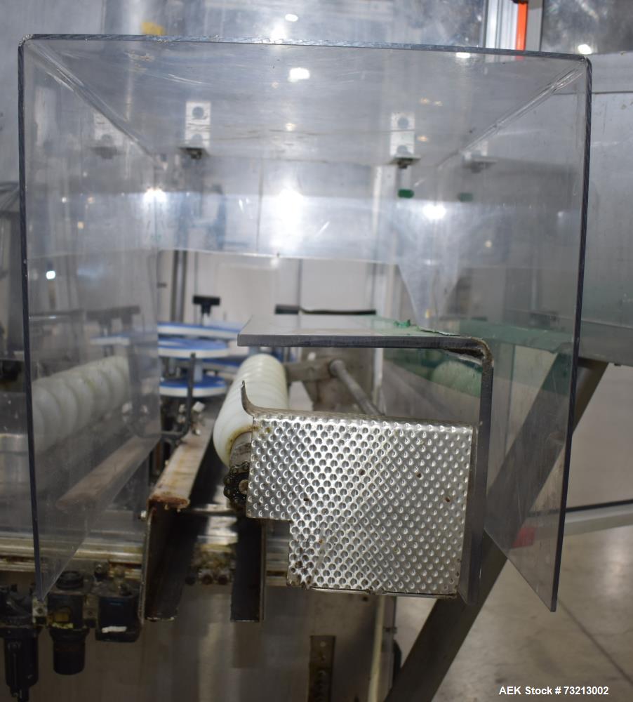 Used MRM Elgin RPF-8 Rotary Piston Filler – 120 BPM, 316 Stainless Steel