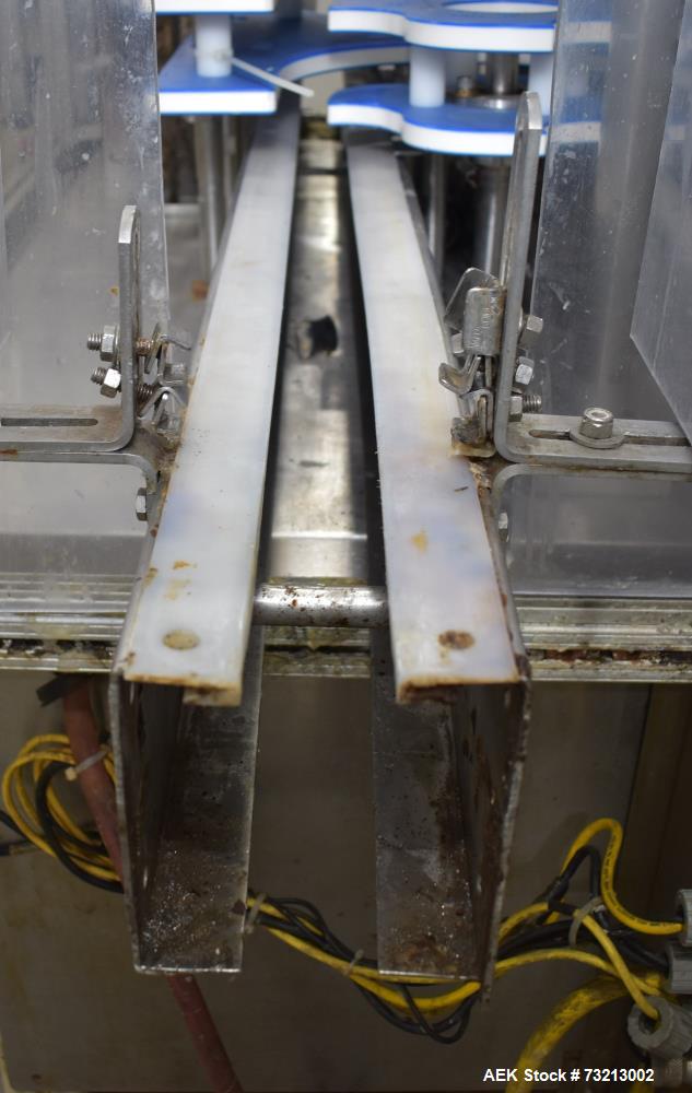 Used MRM Elgin RPF-8 Rotary Piston Filler – 120 BPM, 316 Stainless Steel