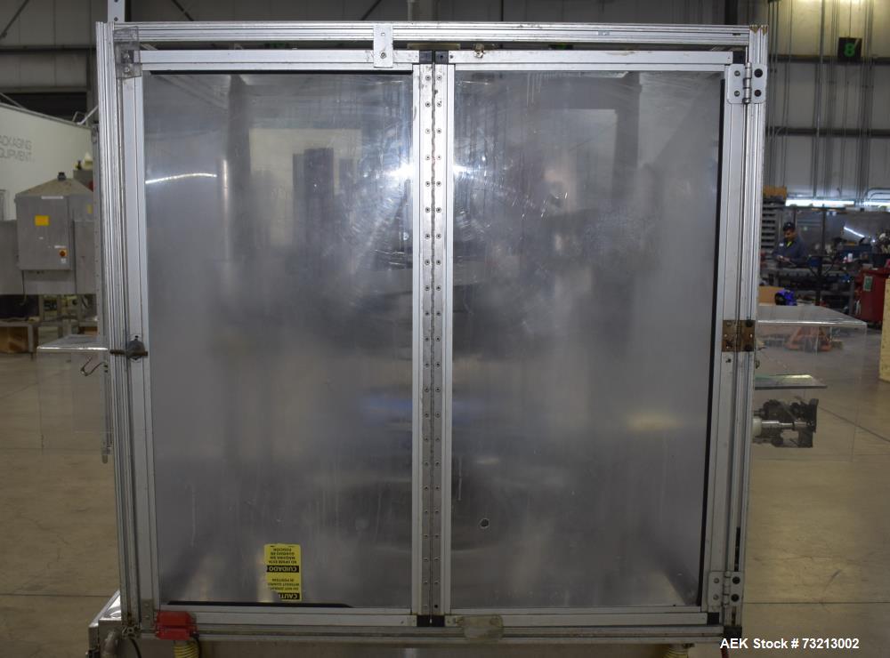 Used MRM Elgin RPF-8 Rotary Piston Filler – 120 BPM, 316 Stainless Steel