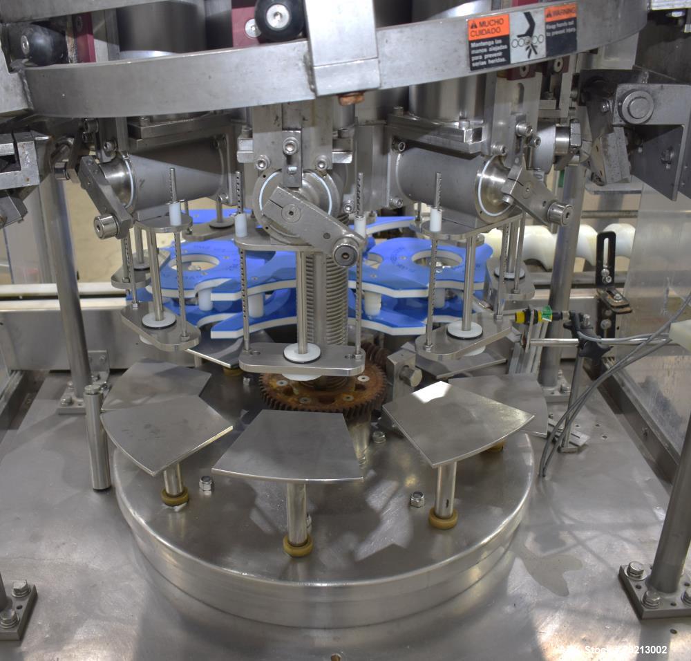 Used MRM Elgin RPF-8 Rotary Piston Filler – 120 BPM, 316 Stainless Steel