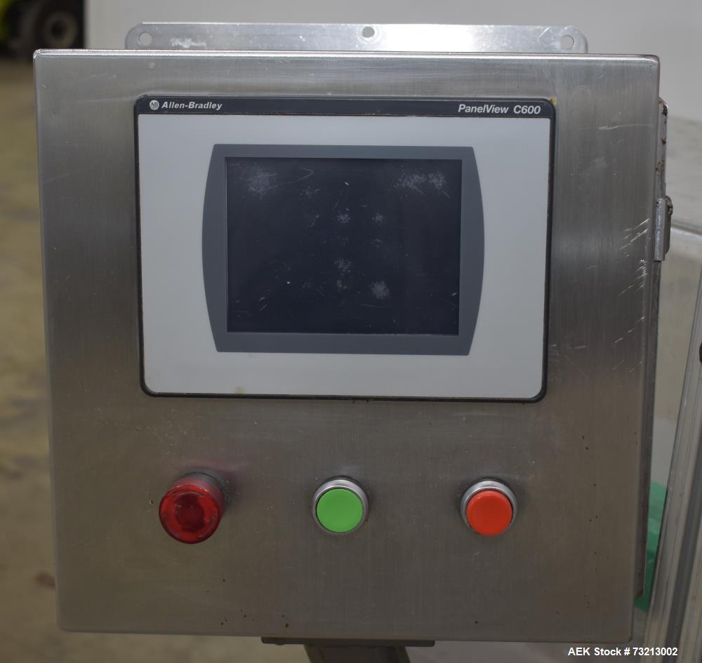 Used MRM Elgin RPF-8 Rotary Piston Filler – 120 BPM, 316 Stainless Steel