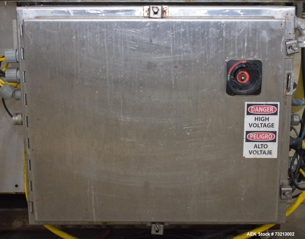 Used MRM Elgin RPF-8 Rotary Piston Filler – 120 BPM, 316 Stainless Steel