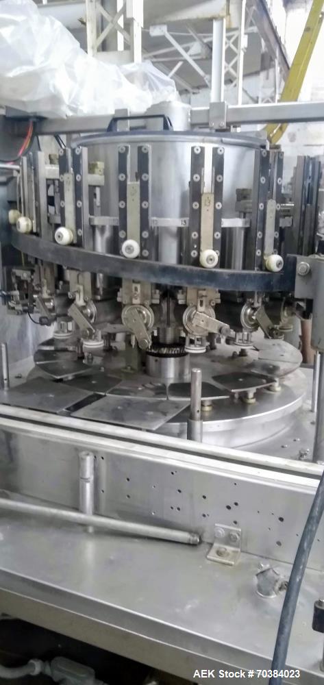 Used MRM Rotary Auto 16 Piston Filler