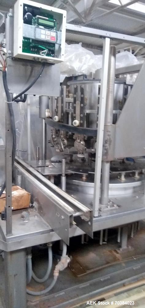 Used- MRM Rotary Auto 16 Piston Filler