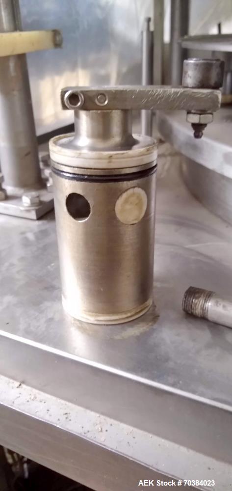 Used- MRM Rotary Auto 16 Piston Filler