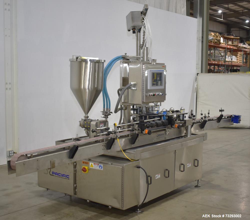 Pacific Packaging Model RVO9 Automatic Rotary Volumetric Positive Displacement F