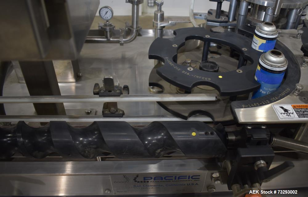 Pacific Packaging Model RVO9 Automatic Rotary Volumetric Positive Displacement F