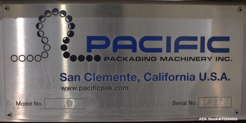 Pacific Packaging Model RVO9 Automatic Rotary Volumetric Positive Displacement F