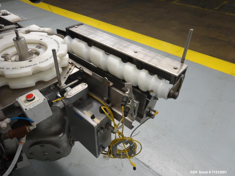 Used Pfaudler Rotary Piston Filler. Model RPF-21