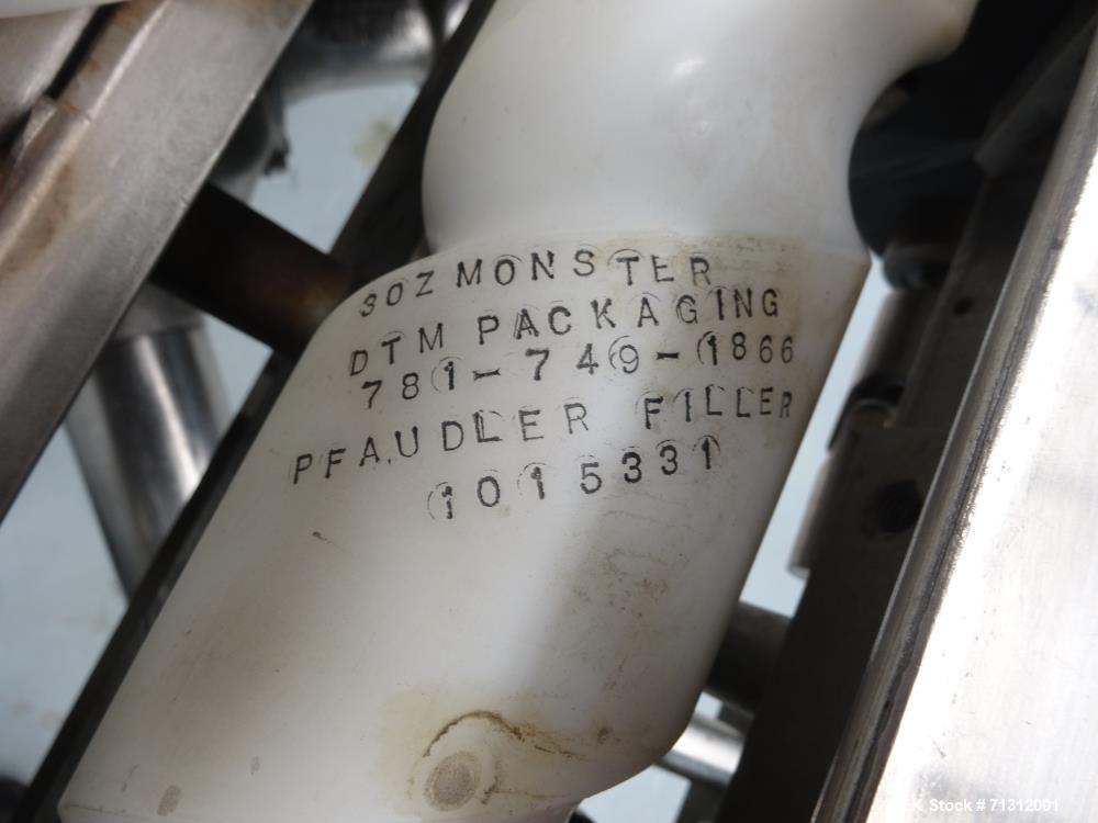 Used Pfaudler Rotary Piston Filler. Model RPF-21