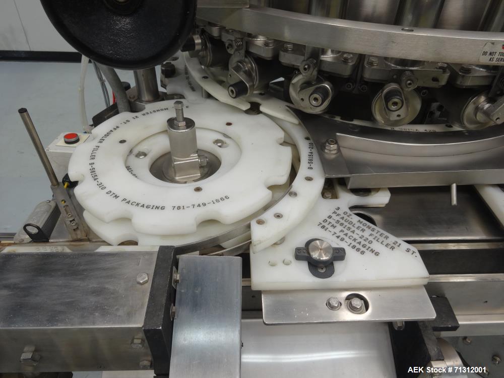 Used Pfaudler Rotary Piston Filler. Model RPF-21