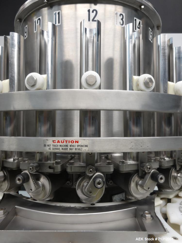 Used Pfaudler Rotary Piston Filler. Model RPF-21