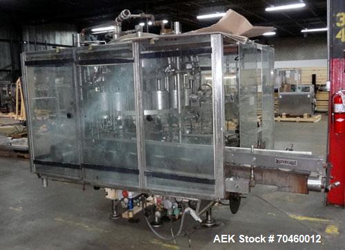 Used Consolidated RPG-14 Rotary Gallon Piston Filler