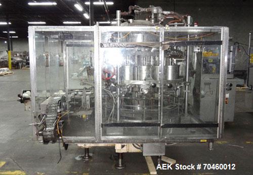 Used Consolidated RPG-14 Rotary Gallon Piston Filler