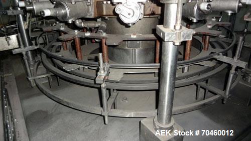Used Consolidated RPG-14 Rotary Gallon Piston Filler