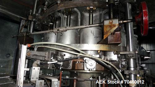 Used Consolidated RPG-14 Rotary Gallon Piston Filler