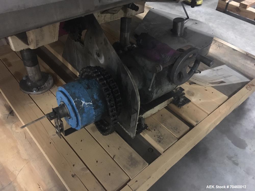 Used Consolidated RPG-14 Rotary Gallon Piston Filler