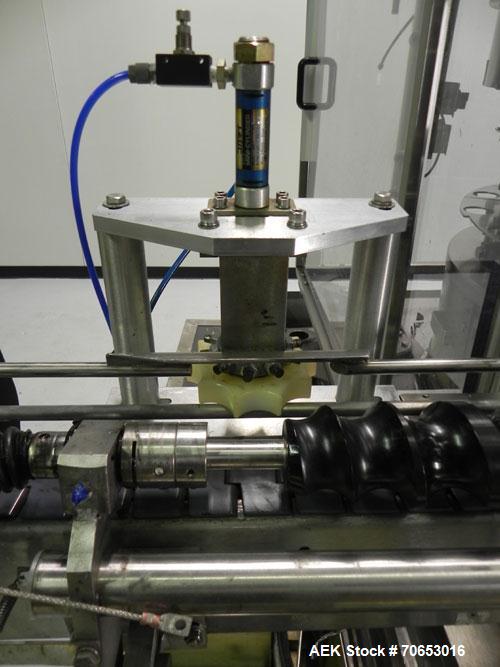 Used Serac Model DT16C 16-Head Liquid Piston Filler