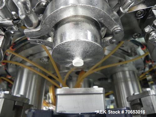 Used Serac Model DT16C 16-Head Liquid Piston Filler