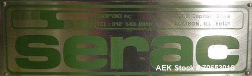 Used Serac Model DT16C 16-Head Liquid Piston Filler