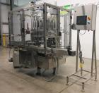 Used Consolidated Model RP221 21 Head Rotary Stainless Steel Piston Filler