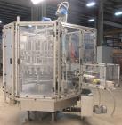 Used Consolidated Model RP221 21 Head Rotary Stainless Steel Piston Filler