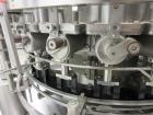 Used Consolidated Model RP221 21 Head Rotary Stainless Steel Piston Filler