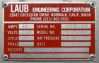 Used Laub Hunt Posifiller 16 Head Rotary Piston Filler