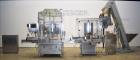Used Model RPF-12 Rotary Piston Filler and Consolidated TG-6-15 Rotary Chuck Ca