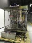 Used- Serac Model DT16C 16-Head Liquid Piston Filler