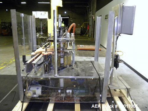 Used Biner Ellison 6 Head Rotary Liquid Positive Displacement Filler
