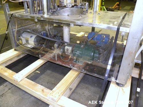 Used Biner Ellison 6 Head Rotary Liquid Positive Displacement Filler