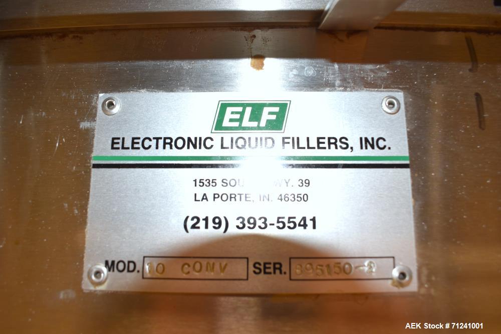 Used- ELF (E-Pak) Model C1227ARBYSGFDCABC Pressure/Time Filler
