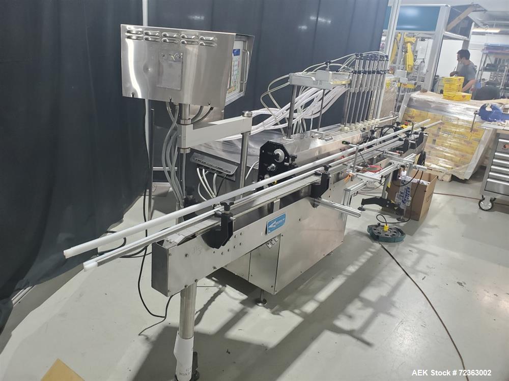 Used Kalish Model 5000 Automatic Inline Positive Displacement Gear Pump Filler