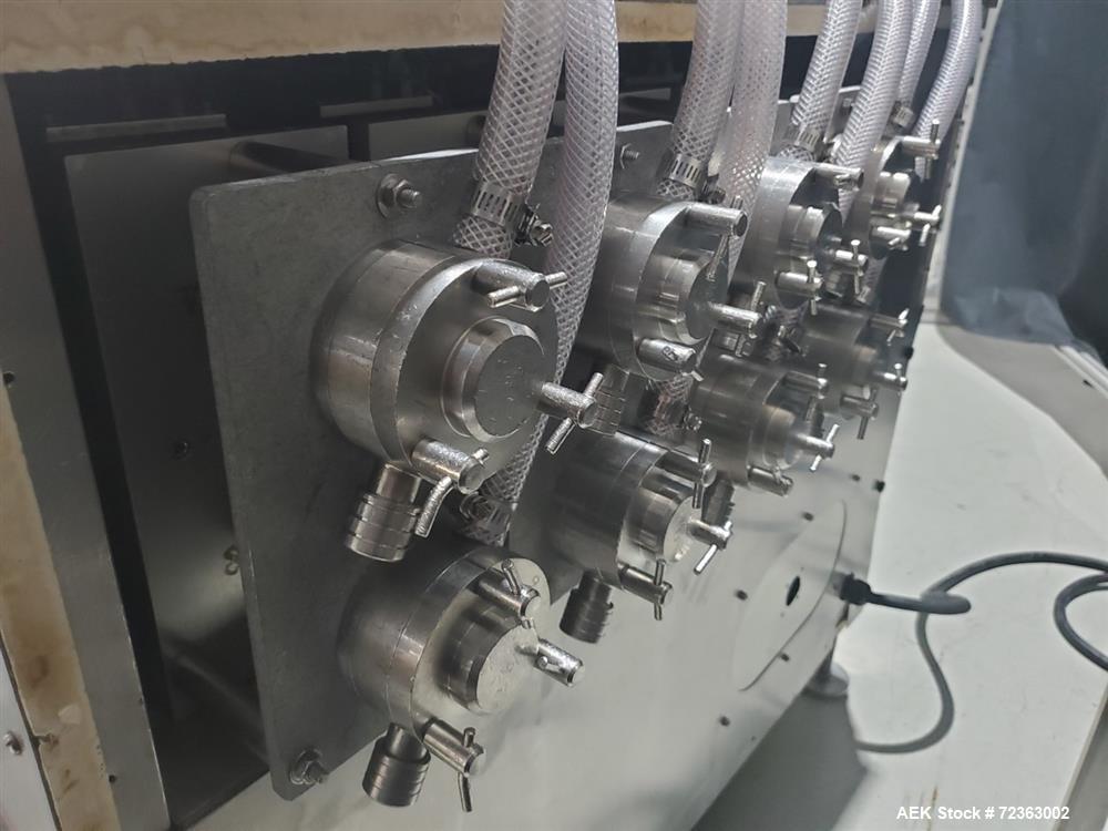 Used Kalish Model 5000 Automatic Inline Positive Displacement Gear Pump Filler