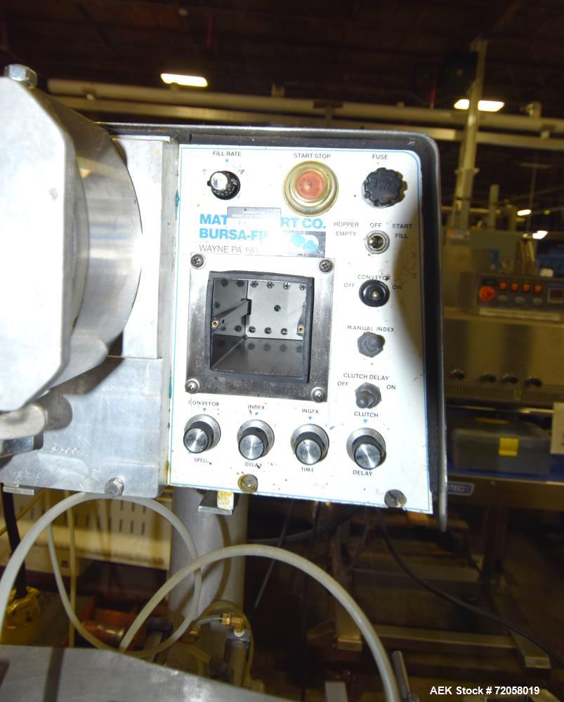 Used Mateer-Burt Bursa-Fill Filler, Model 50S