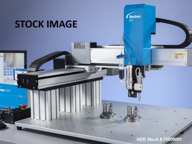 Unused Nordson Robot G4V 3-Axis Automated Fluid Dispensing System – 400 x 400 mm Work Area (2022)